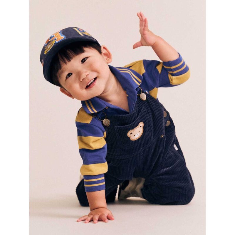 Huxbaby Collegiate Hux Stripe Rugby 1-2Y image number 3